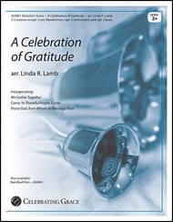 A Celebration of Gratitude Handbell sheet music cover Thumbnail